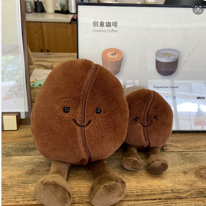 Fun Coffee Bean Doll Cute Plush Toy