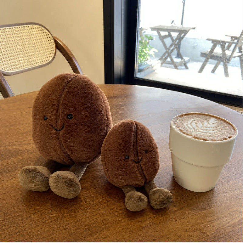 Fun Coffee Bean Doll Cute Plush Toy
