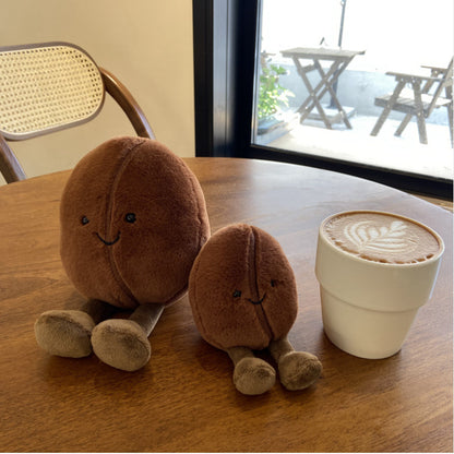 Fun Coffee Bean Doll Cute Plush Toy