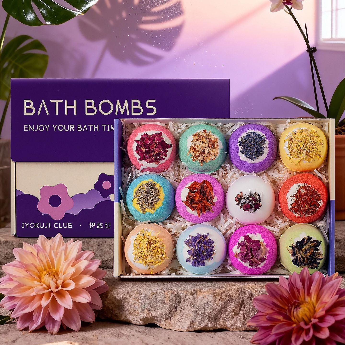 Fun Shaped Bath Balls with Bubble Effect