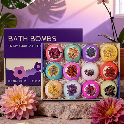 Fun Shaped Bath Balls with Bubble Effect