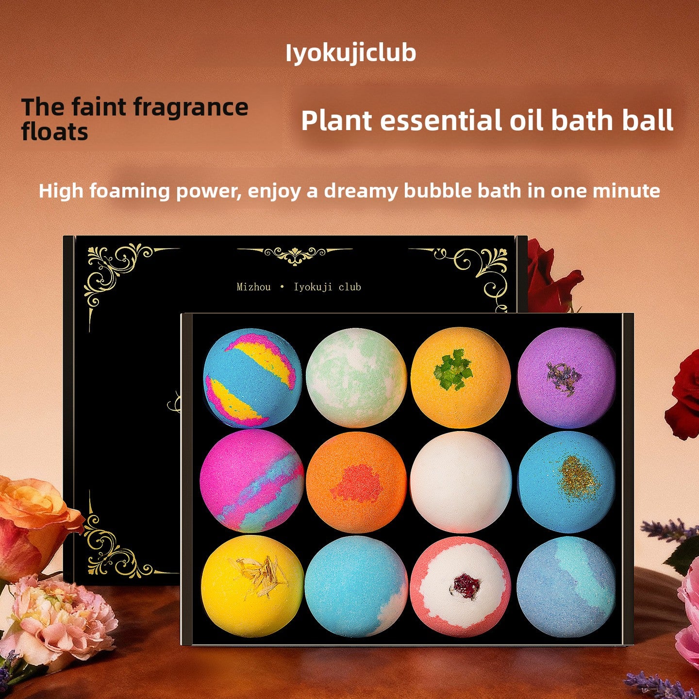 Fun Shaped Bath Balls with Bubble Effect