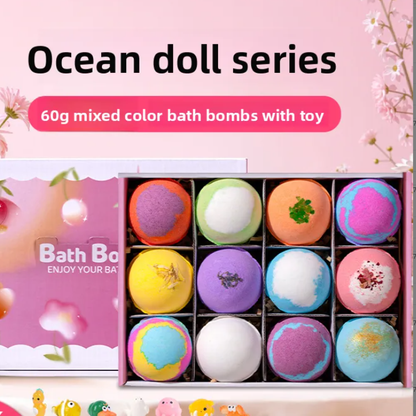 Fun Shaped Bath Balls with Bubble Effect