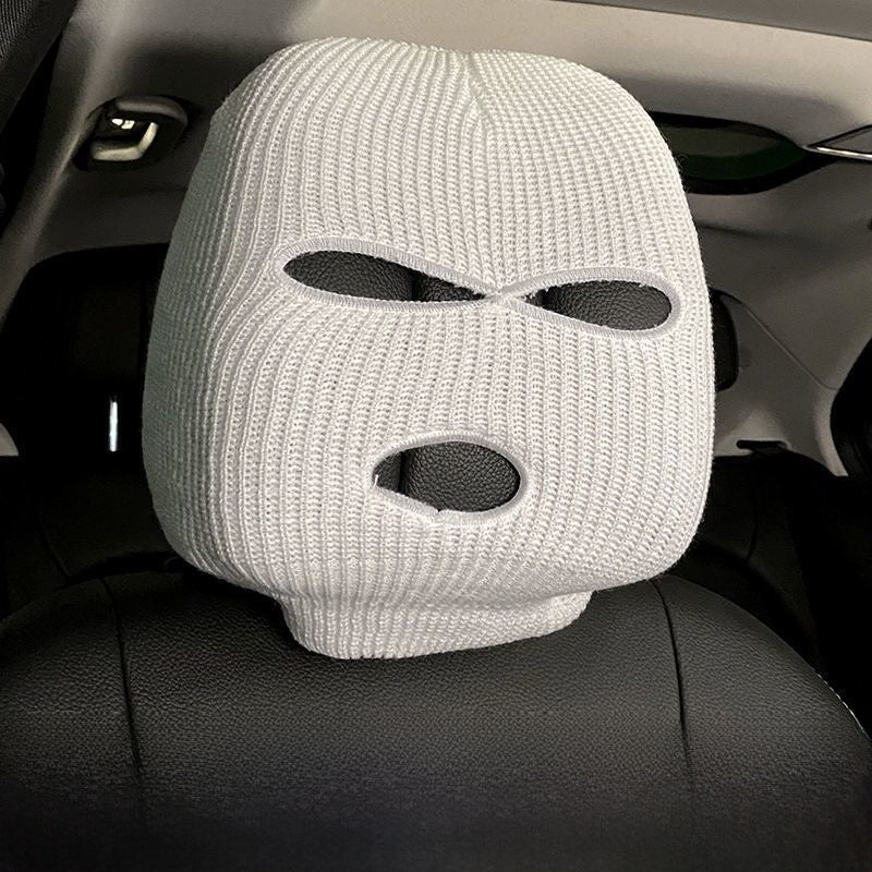 Funny Cartoon Car Headrest Cover