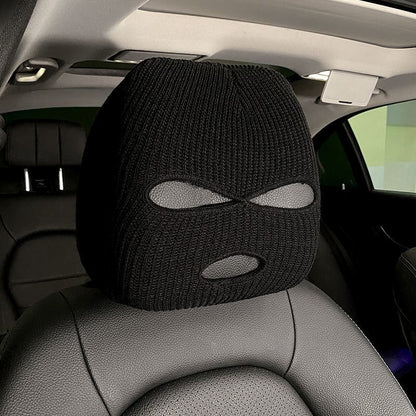 Funny Cartoon Car Headrest Cover