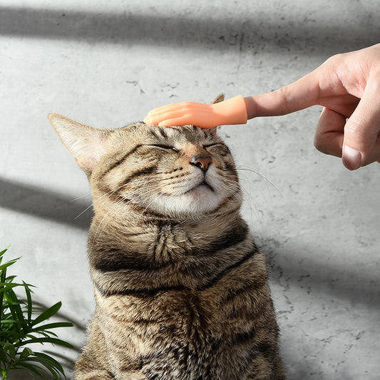 Funny Cat Finger Gloves for Pets