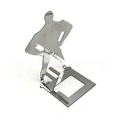Funny Muscle Man Hot Dog Grill Rack
