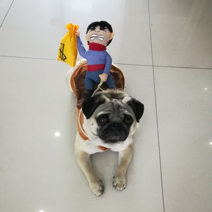 Funny Pet Riding Costume