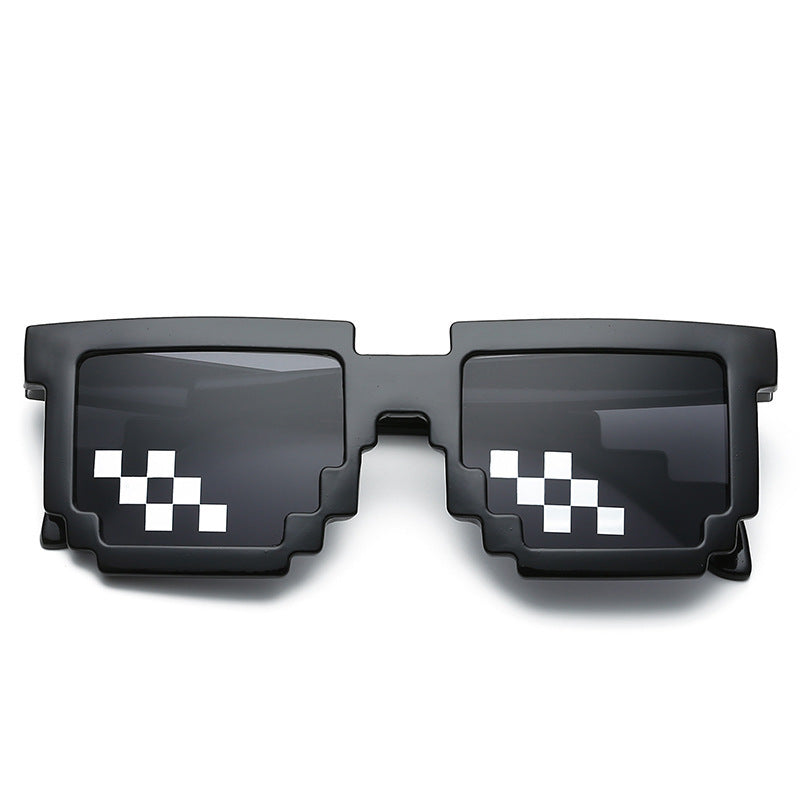 Funny Pixel Mosaic Sunglasses