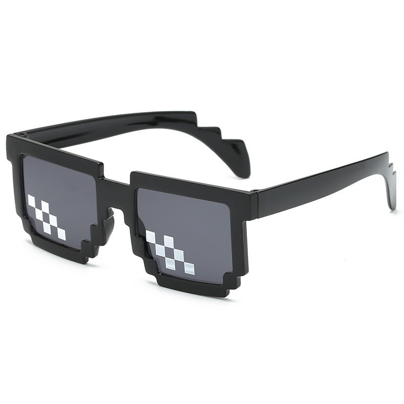 Funny Pixel Mosaic Sunglasses