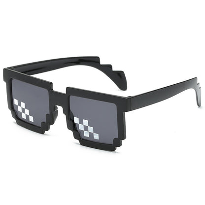 Funny Pixel Mosaic Sunglasses