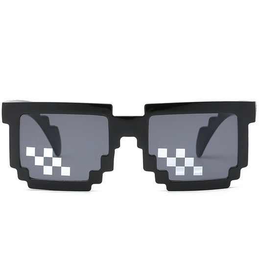 Funny Pixel Mosaic Sunglasses