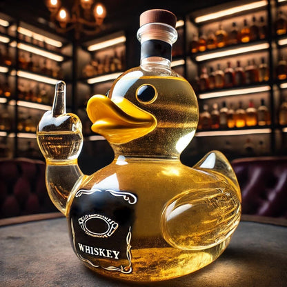 Funny Whisky Duck Bottle
