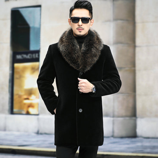 fur coat