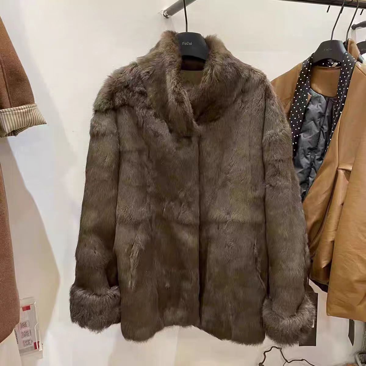 Fur coat