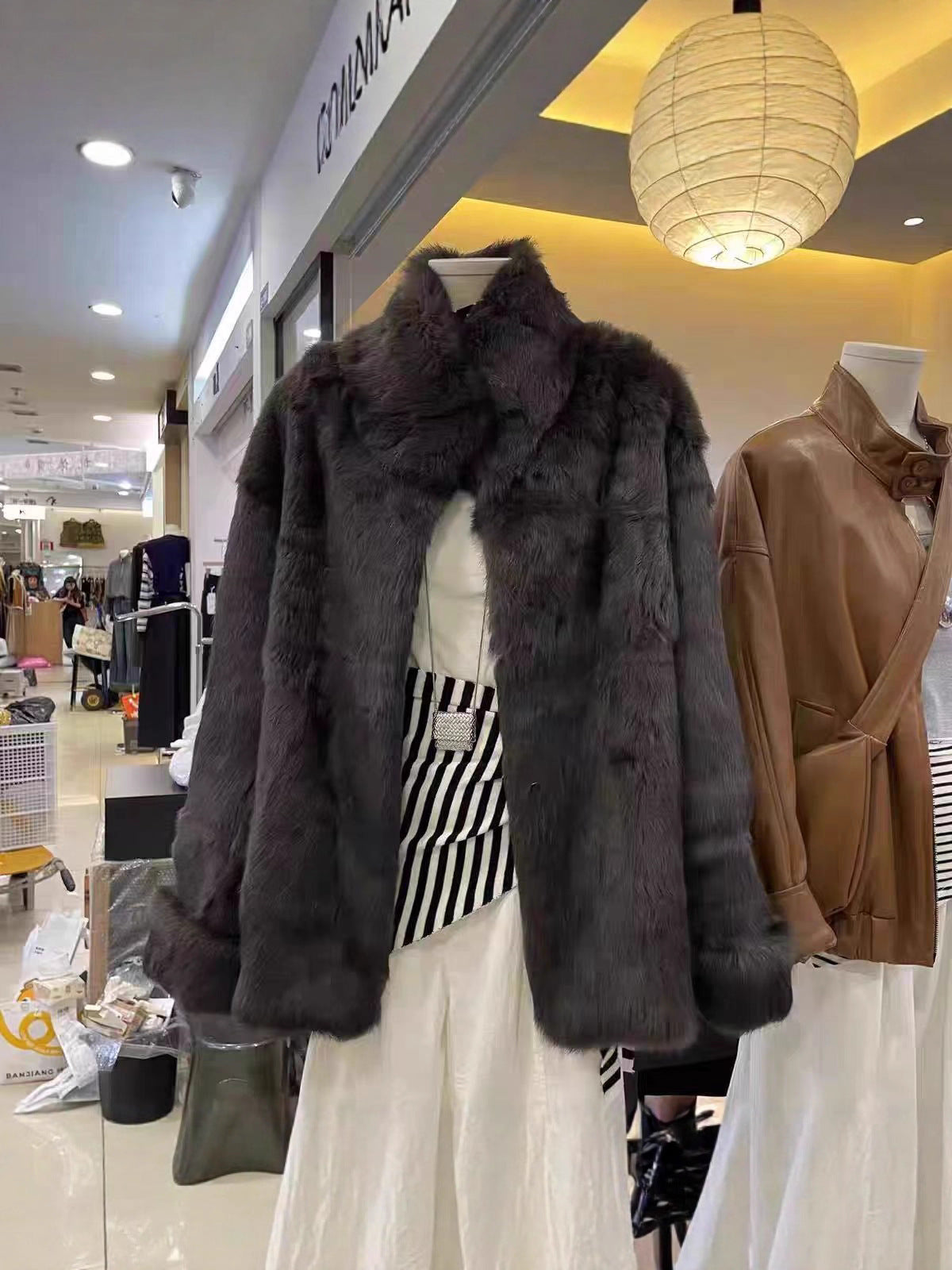 Fur coat