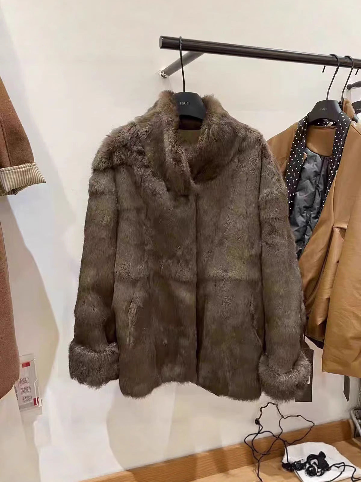 Fur coat