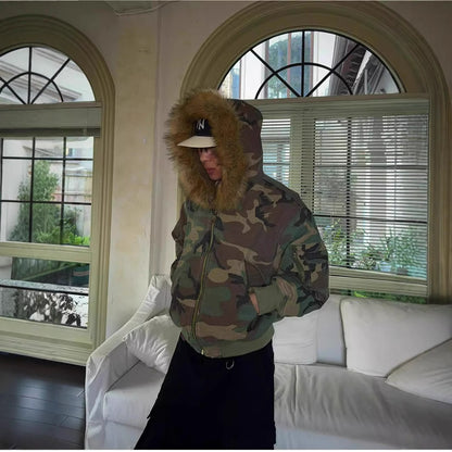 Fur Collar Coat