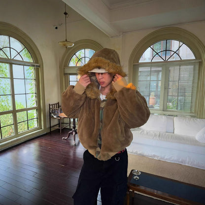 Fur Collar Coat