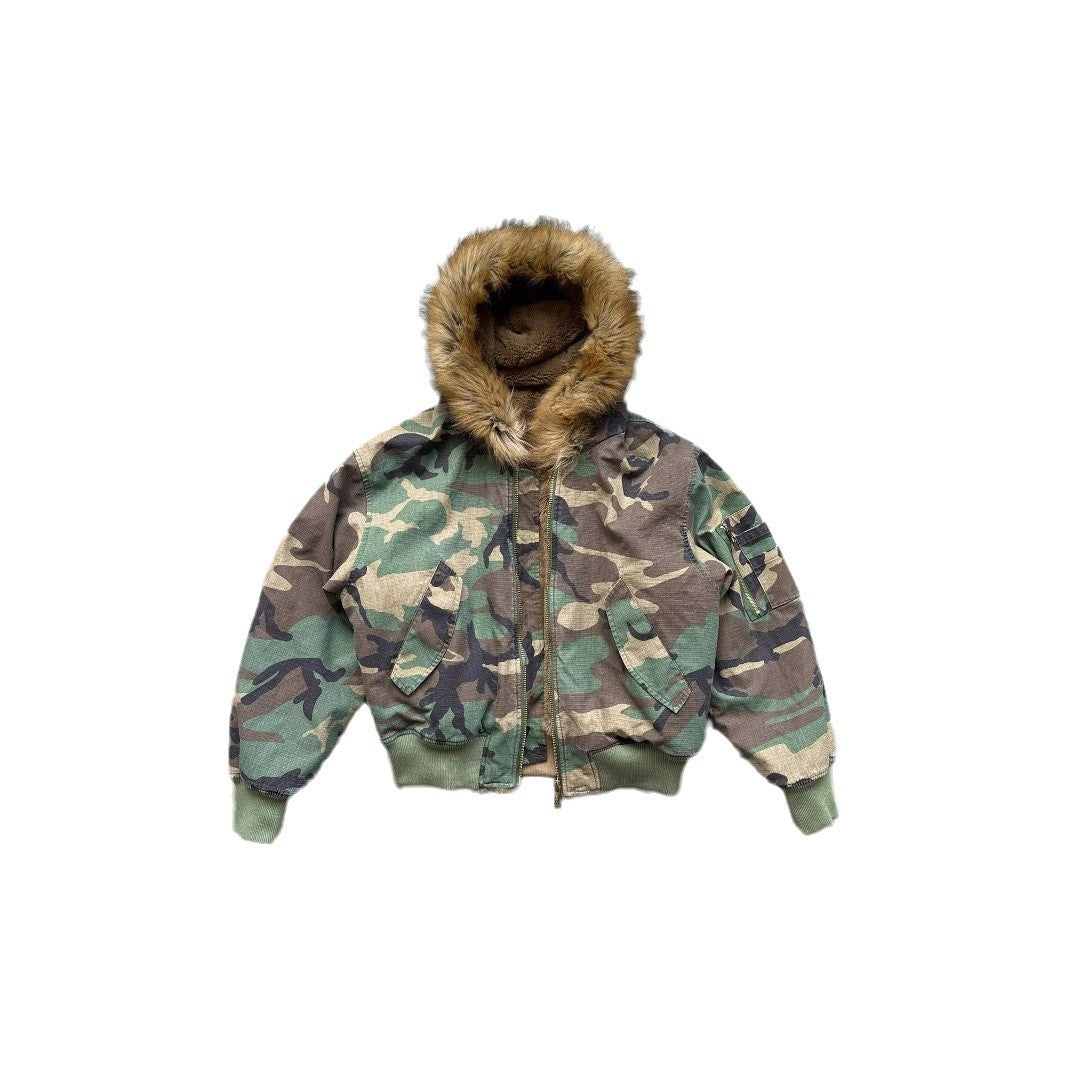 Fur Collar Coat