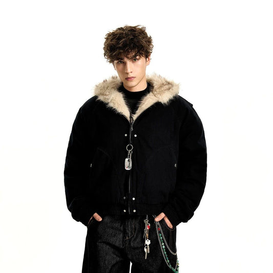 Fur Collar Coat