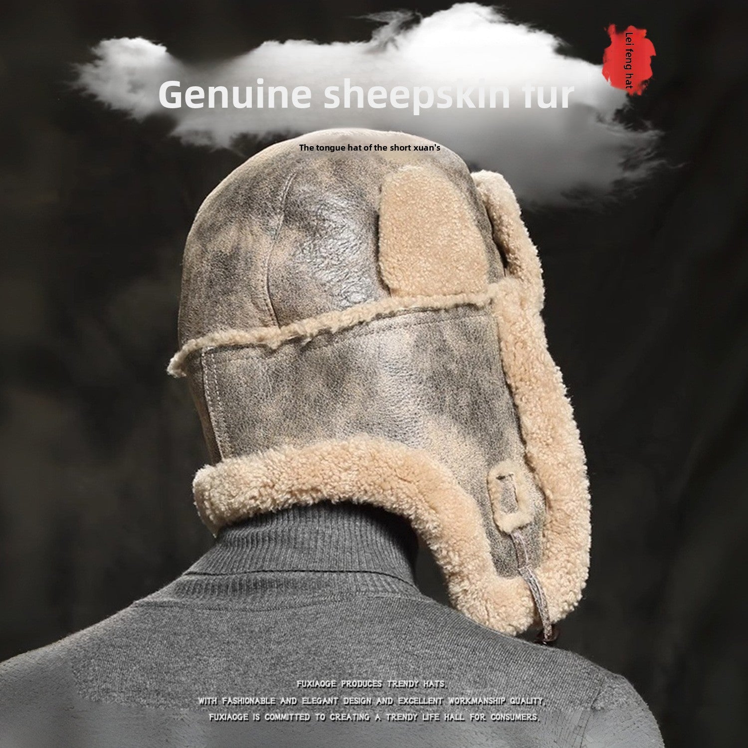 Fur Leather Hat