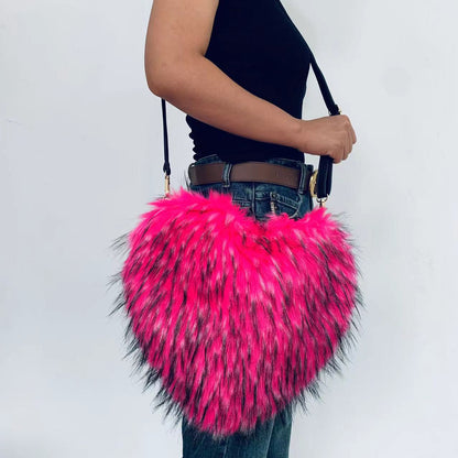 Fur love crossbody bag
