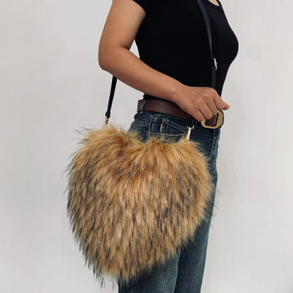 Fur love crossbody bag