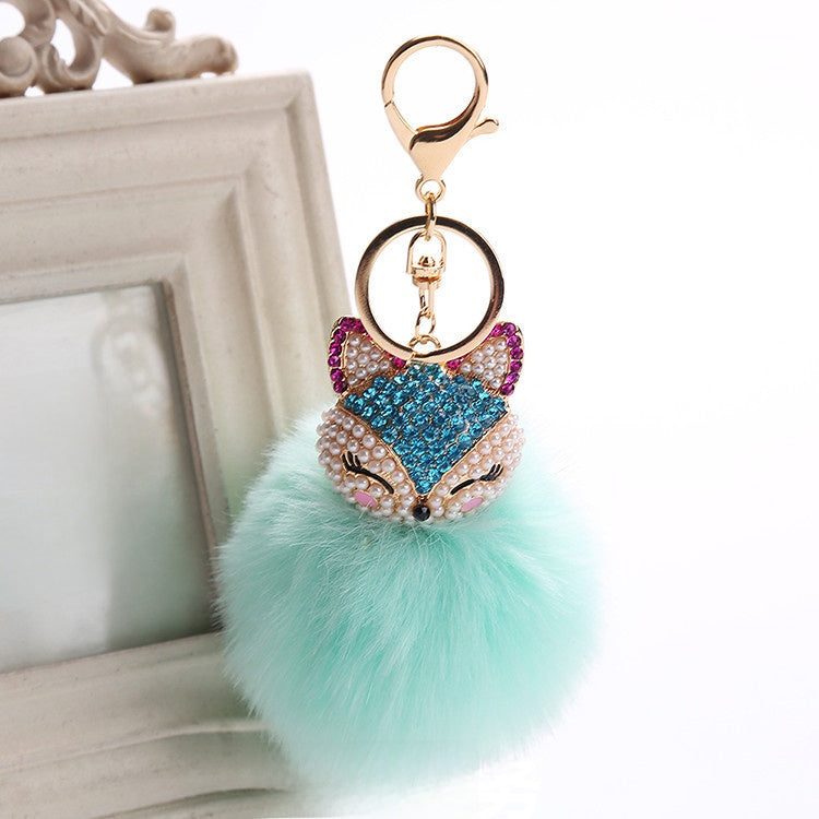Fur Pendant Keychain