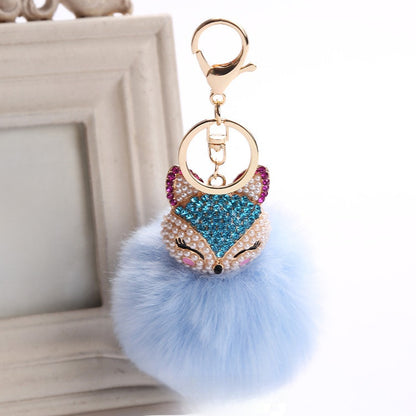 Fur Pendant Keychain