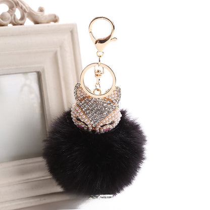 Fur Pendant Keychain