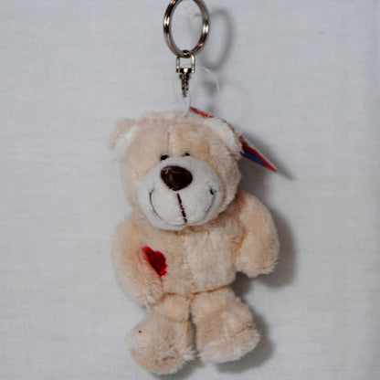 Fur plush bag hanger accessory