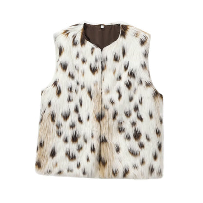 fur vest