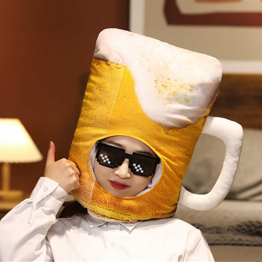 Furry head cover
