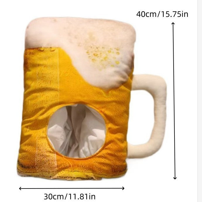 Furry head cover