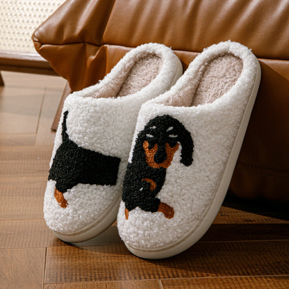 Furry Indoor Outdoor Slippers