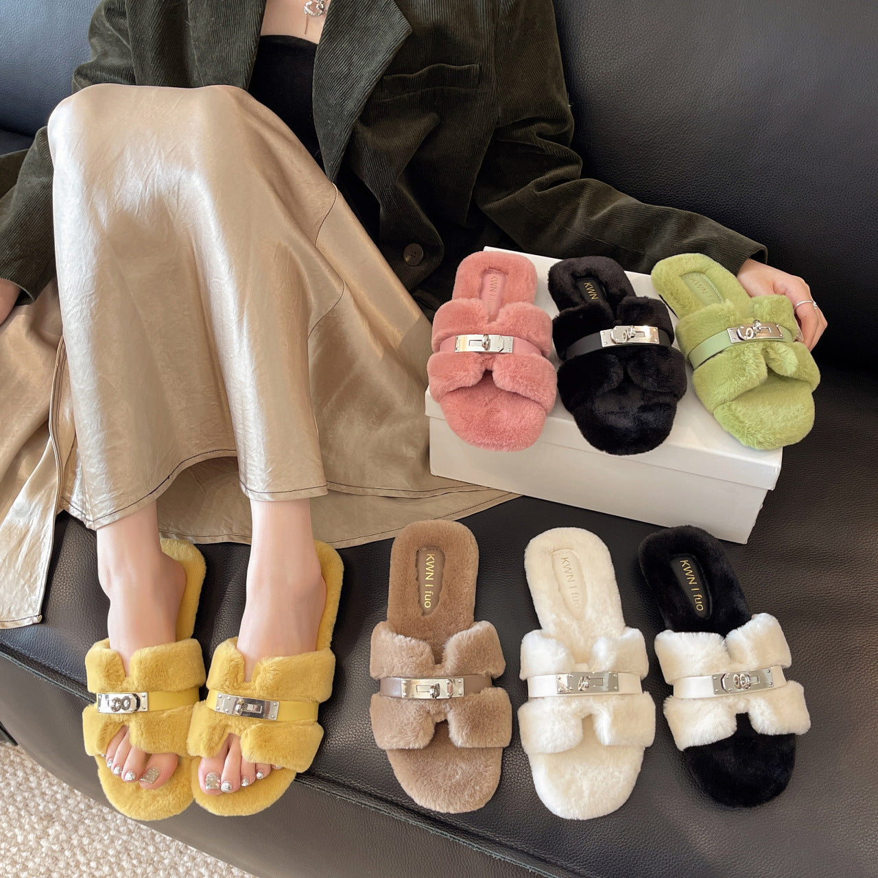 Furry Slippers