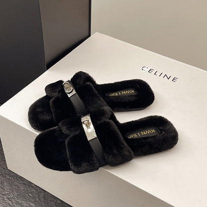 Furry Slippers