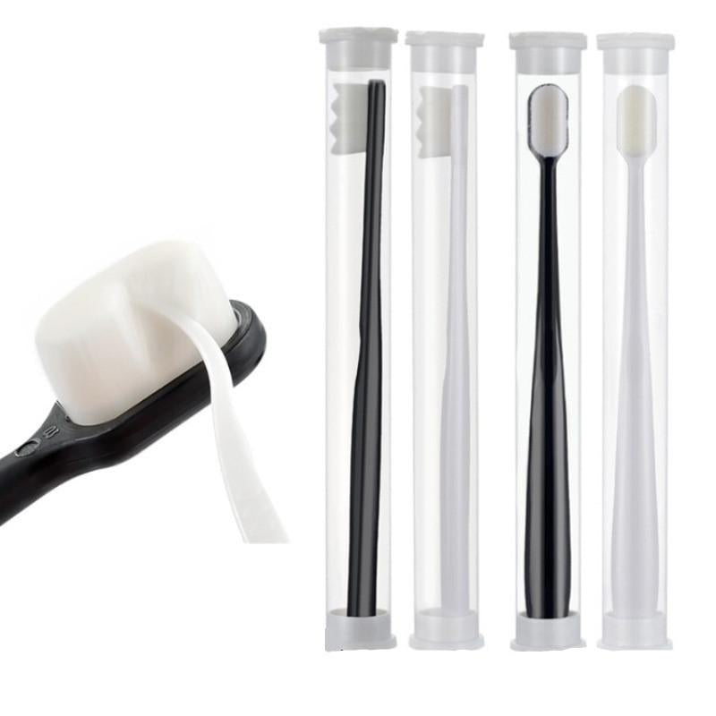 Furry soft-bristled toothbrush