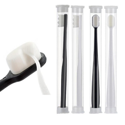 Furry soft-bristled toothbrush