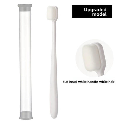 Furry soft-bristled toothbrush