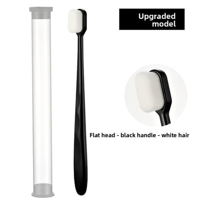 Furry soft-bristled toothbrush