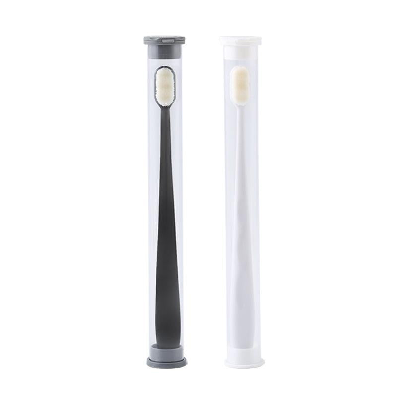 Furry soft-bristled toothbrush