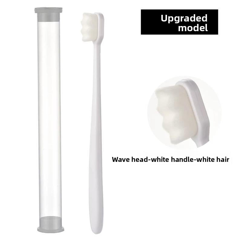 Furry soft-bristled toothbrush
