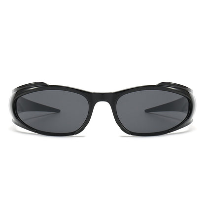 Futuristic UV400 Sunglasses for Outdoor Sports