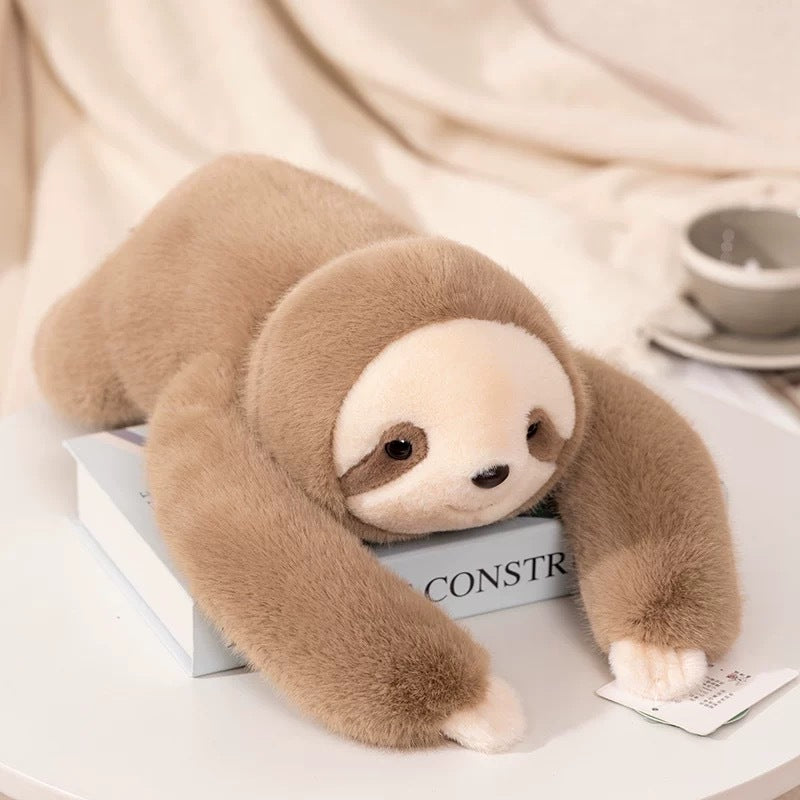 Fuzzy toy throw pillow