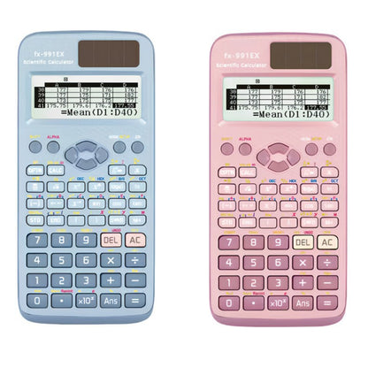 FX-991EX Scientific Calculator 552 Functions Solar Battery