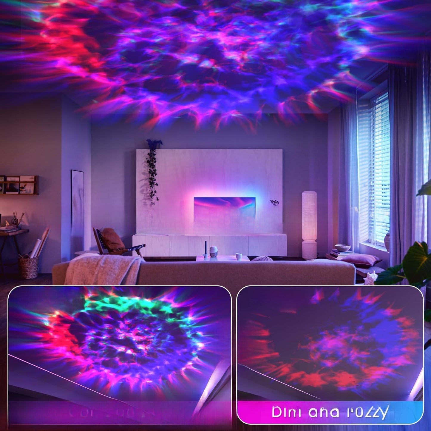 Galaxy Star Projection Lamp