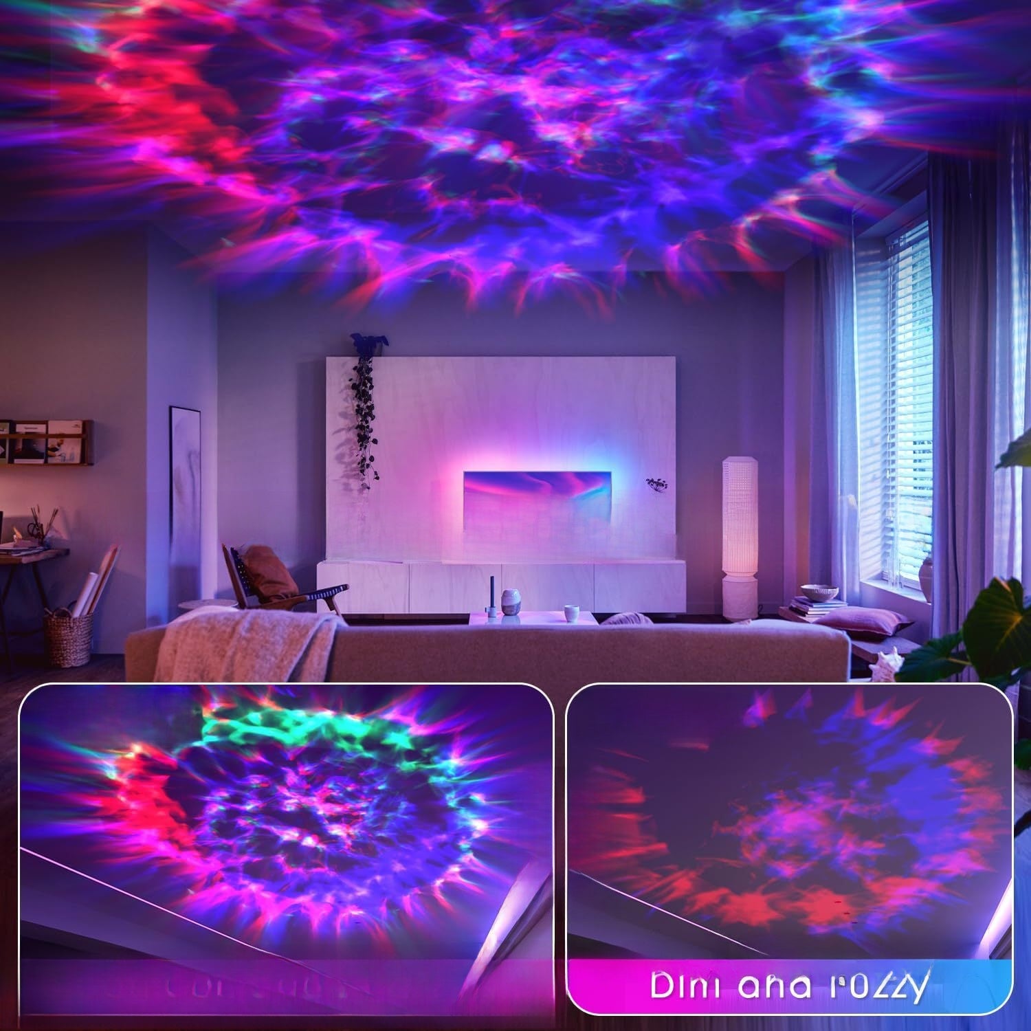 Galaxy Star Projection Lamp