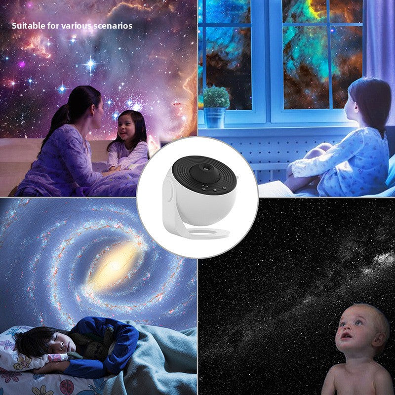 Galaxy Star Projector with Adjustable Focus
